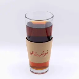 كاس شاي زجاج